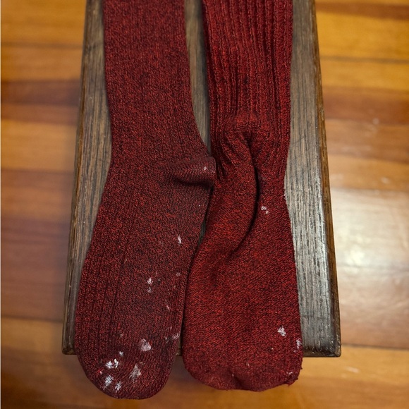 Men's Ribbed Socks - Red - Picture 5 of 5